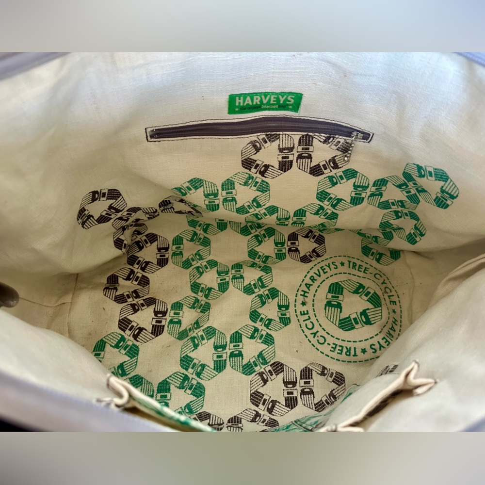 Harvey's "The Original Seatbelt Bag" Treecycle Medium Boat Tote - Picture 6 of 14